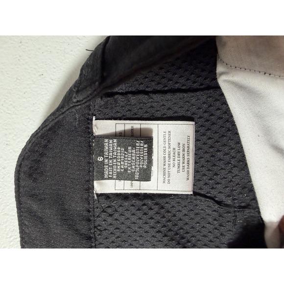 Antigua Golf Shorts, Women,Size 6, Black, Desert Dry Dry, Black, Cargo Pockets - Picture 13 of 15